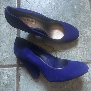 Steve Madden Women's Royal Blue Heels